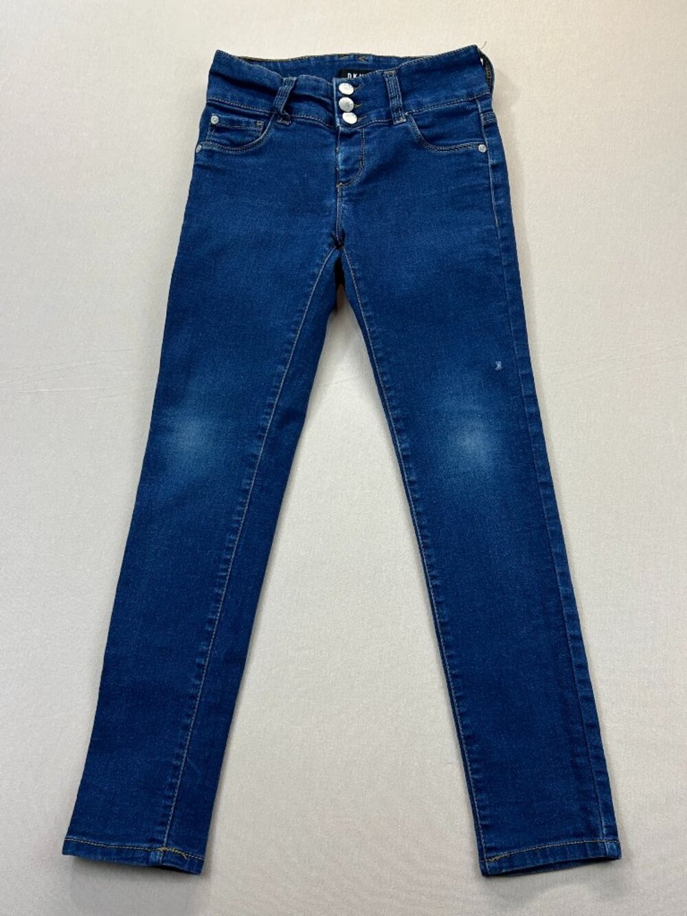 DKNY Jeans Womens Size 12 Blue Denim Ankle Skinny Stretch